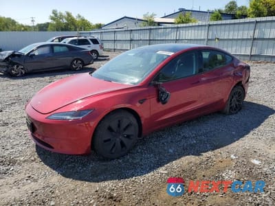 2025 TESLA MODEL 3 5YJ3E1EBXSF943774 - główne zdjęcie licytacji z USA - miniatura