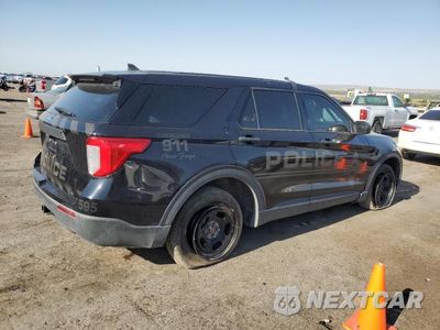 Trzecie zdjęcie samochodu z tyłu: 2021 FORD EXPLORER POLICE INTERCEPTOR VIN:1FM5K8AB2MGC45258 - miniatura