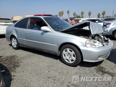 Czwarte zdjęcie samochodu z boku: 2000 HONDA CIVIC EX VIN:1HGEJ8242YL035202 - miniatura