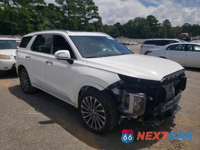 Czwarte zdjęcie samochodu z boku: 2025 HYUNDAI PALISADE CALLIGRAPHY VIN:KM8R7DGEXSU906742 - miniatura
