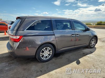 Trzecie zdjęcie samochodu z tyłu: 2013 HONDA ODYSSEY EXL VIN:5FNRL5H60DB010510 - miniatura