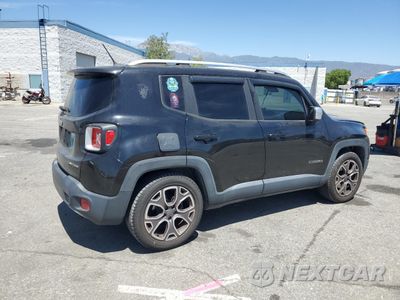 Trzecie zdjęcie samochodu z tyłu: 2015 JEEP RENEGADE LIMITED VIN:ZACCJADT4FPB43508 - miniatura