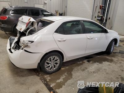 Trzecie zdjęcie samochodu z tyłu: 2018 TOYOTA COROLLA L VIN:2T1BURHE5JC044701 - miniatura