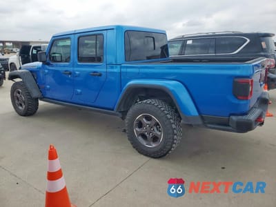 Drugie zdjęcie samochodu z przodu: 2020 JEEP GLADIATOR RUBICON VIN:1C6JJTBG4LL161927 - miniatura