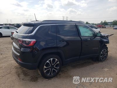 Trzecie zdjęcie samochodu z tyłu: 2023 JEEP COMPASS LIMITED VIN:3C4NJDCN4PT510527 - miniatura
