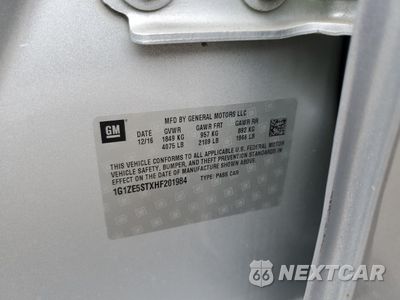 Zdjęcie 12 z 12 samochodu: 2017 CHEVROLET MALIBU LT VIN:1G1ZE5STXHF201984 - miniatura