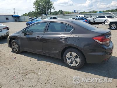 Drugie zdjęcie samochodu z przodu: 2013 HONDA CIVIC LX VIN:2HGFB2F56DH564015 - miniatura