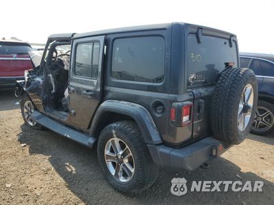Drugie zdjęcie samochodu z przodu: 2018 JEEP WRANGLER UNLIMITED SAHARA VIN:1C4HJXEG9JW134163 - miniatura