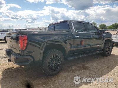 Trzecie zdjęcie samochodu z tyłu: 2019 GMC SIERRA K1500 SLT VIN:3GTU9DED7KG234712 - miniatura
