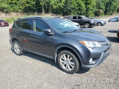 Czwarte zdjęcie samochodu z boku: 2015 TOYOTA RAV4 LIMITED VIN:JTMDFREV7FD097014 - miniatura