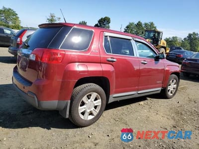 Trzecie zdjęcie samochodu z tyłu: 2012 GMC TERRAIN SLE VIN:2GKALMEK9C6248082 - miniatura
