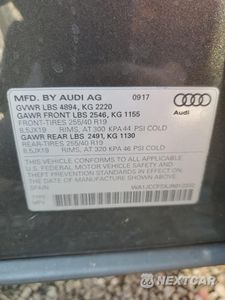 Zdjęcie 13 z 14 samochodu: 2018 AUDI Q3 PREMIUM PLUS VIN:WA1JCCFSXJR012332 - miniatura