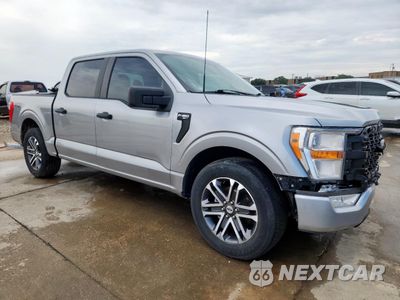 Czwarte zdjęcie samochodu z boku: 2021 FORD F150 SUPERCREW VIN:1FTEW1CP0MKE91957 - miniatura