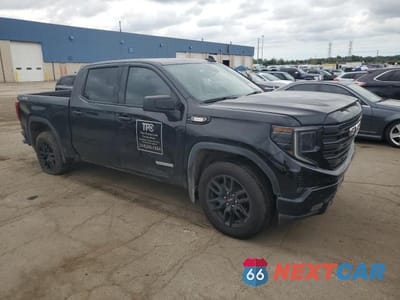 Czwarte zdjęcie samochodu z boku: 2023 GMC SIERRA K1500 ELEVATION VIN:1GTUUCE8XPZ311253 - miniatura