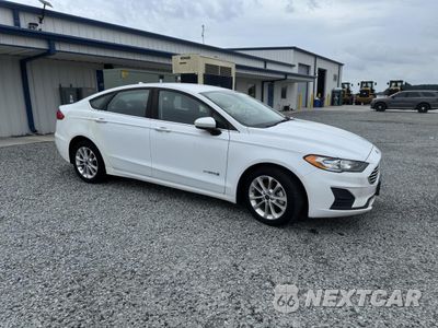 Czwarte zdjęcie samochodu z boku: 2019 FORD FUSION SE VIN:3FA6P0LU3KR285127 - miniatura