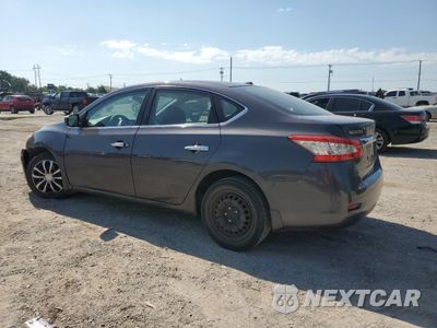 Drugie zdjęcie samochodu z przodu: 2014 NISSAN SENTRA S VIN:3N1AB7AP7EL640643 - miniatura