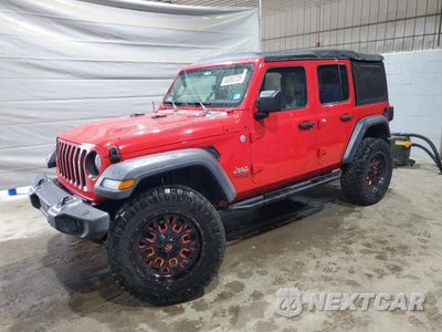 2018 JEEP WRANGLER UNLIMITED SPORT 1C4HJXDG3JW212471 - główne zdjęcie licytacji z USA - miniatura
