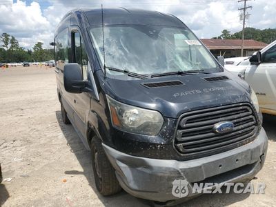 Czwarte zdjęcie samochodu z boku: 2017 FORD TRANSIT T-150 VIN:1FTYE1CM2HKA26883 - miniatura