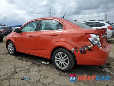 Drugie zdjęcie samochodu z przodu: 2013 CHEVROLET SONIC LT VIN:1G1JC5SH8D4142681 - miniatura