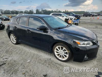 Czwarte zdjęcie samochodu z boku: 2013 LEXUS CT 200 VIN:JTHKD5BH7D2131951 - miniatura