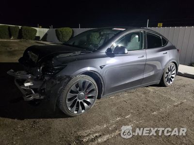 2021 TESLA MODEL Y 5YJYGDEF1MF209516 - główne zdjęcie licytacji z USA - miniatura