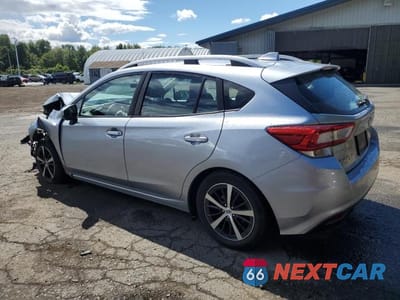Drugie zdjęcie samochodu z przodu: 2019 SUBARU IMPREZA PREMIUM VIN:4S3GTAC64K3750885 - miniatura