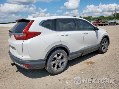 Trzecie zdjęcie samochodu z tyłu: 2019 HONDA CR-V EX VIN:5J6RW1H53KA012579 - miniatura