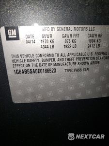 Zdjęcie 12 z 12 samochodu: 2014 CADILLAC ATS LUXURY VIN:1G6AB5SA0E0186523 - miniatura