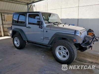 Czwarte zdjęcie samochodu z boku: 2015 JEEP WRANGLER SPORT VIN:1C4AJWAG7FL551632 - miniatura