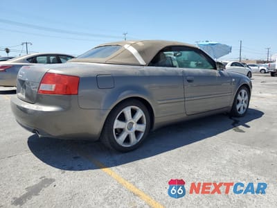 Trzecie zdjęcie samochodu z tyłu: 2006 AUDI A4 1.8 CABRIOLET VIN:WAUAC48H46K009260 - miniatura