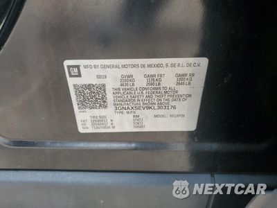 Zdjęcie 13 z 15 samochodu: 2019 CHEVROLET EQUINOX LS VIN:3GNAXSEV9KL303176 - miniatura