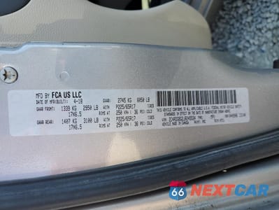 Zdjęcie 13 z 14 samochodu: 2018 DODGE GRAND CARAVAN SE VIN:2C4RDGBG2JR245534 - miniatura