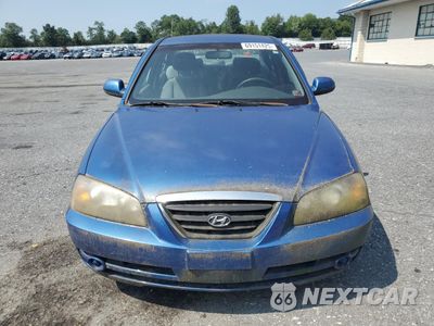 Piąte zdjęcie samochodu w środku: 2006 HYUNDAI ELANTRA GLS VIN:KMHDN46D56U307813 - miniatura