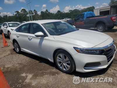 Czwarte zdjęcie samochodu z boku: 2019 HONDA ACCORD LX VIN:1HGCV1F10KA150676 - miniatura