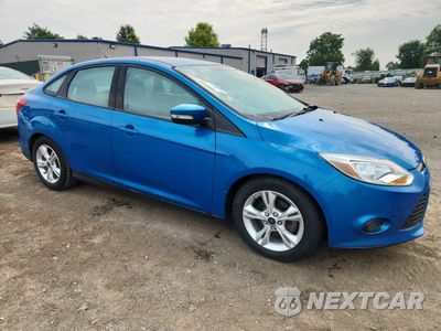 Czwarte zdjęcie samochodu z boku: 2014 FORD FOCUS SE VIN:1FADP3F28EL359244 - miniatura