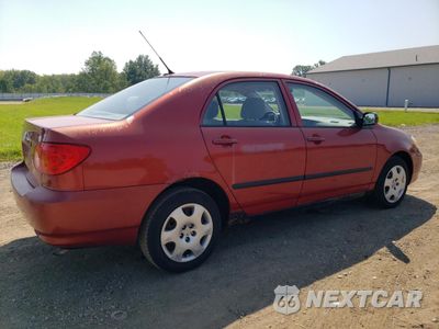 Trzecie zdjęcie samochodu z tyłu: 2003 TOYOTA COROLLA CE VIN:JTDBR32EX30050241 - miniatura