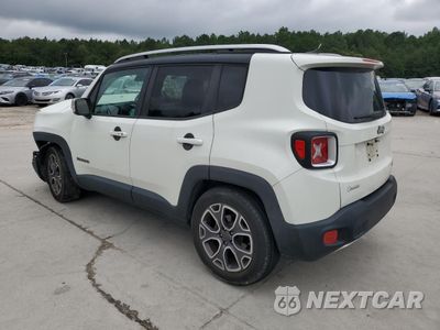 Drugie zdjęcie samochodu z przodu: 2016 JEEP RENEGADE LIMITED VIN:ZACCJADT8GPD97322 - miniatura