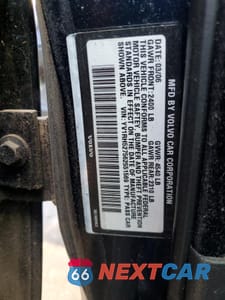 Zdjęcie 12 z 14 samochodu: 2006 VOLVO S60 R VIN:YV1RH527562551569 - miniatura