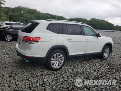 Trzecie zdjęcie samochodu z tyłu: 2021 VOLKSWAGEN ATLAS SEL VIN:1V2BR2CAXMC536357 - miniatura
