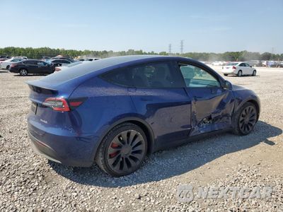 Trzecie zdjęcie samochodu z tyłu: 2023 TESLA MODEL Y VIN:7SAYGDEF7PF699550 - miniatura