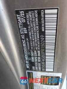 Zdjęcie 12 z 12 samochodu: 2023 MERCEDES-BENZ C 300 VIN:W1KAF4GB0PR150249 - miniatura