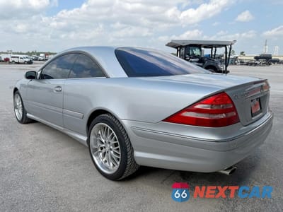 Trzecie zdjęcie samochodu z tyłu: 2002 MERCEDES-BENZ CL 500 VIN:WDBPJ75J02A022095 - miniatura