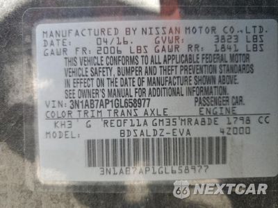 Zdjęcie 13 z 13 samochodu: 2016 NISSAN SENTRA S VIN:3N1AB7AP1GL658977 - miniatura