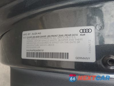 Zdjęcie 12 z 13 samochodu: 2018 AUDI S5 PREMIUM PLUS VIN:WAUP4AF58JA056191 - miniatura