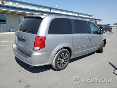 Trzecie zdjęcie samochodu z tyłu: 2017 DODGE GRAND CARAVAN GT VIN:2C4RDGEG3HR555309 - miniatura