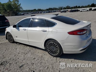 Drugie zdjęcie samochodu z przodu: 2017 FORD FUSION TITANIUM PHEV VIN:3FA6P0SU0HR152027 - miniatura