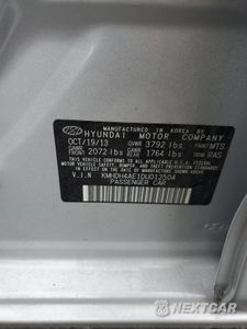 Zdjęcie 12 z 12 samochodu: 2013 HYUNDAI ELANTRA GLS VIN:KMHDH4AE1DU012504 - miniatura