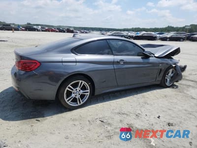 Trzecie zdjęcie samochodu z tyłu: 2018 BMW 430I VIN:WBA4W3C59JAC97581 - miniatura