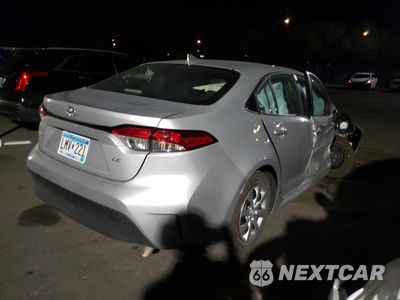 Trzecie zdjęcie samochodu z tyłu: 2024 TOYOTA COROLLA LE VIN:5YFB4MDE6RP132841 - miniatura
