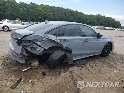Trzecie zdjęcie samochodu z tyłu: 2024 HONDA CIVIC SPORT VIN:2HGFE2F59RH521092 - miniatura